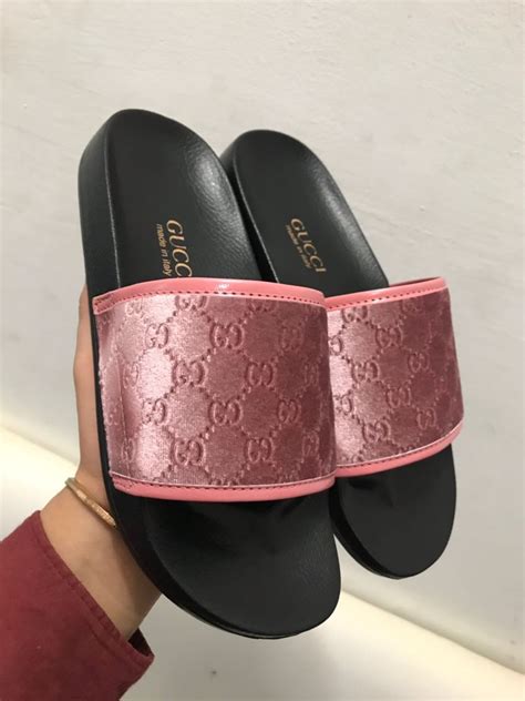 gucci chancla|chanclas Gucci mujer.